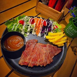 สเต็กหมูธรรมดา