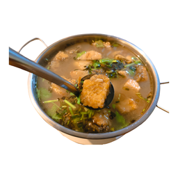 หัวปลา+เนื้อปลาต้มเผือก