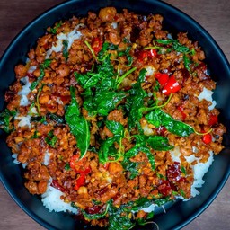 ข้าวกะเพรา DIY