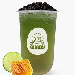 ชาเขียวน้ำผึ้งมะนาว
