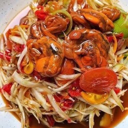 ส้มตำหอยดอง