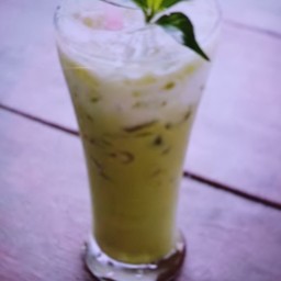 ชาเขียวนมเย็น