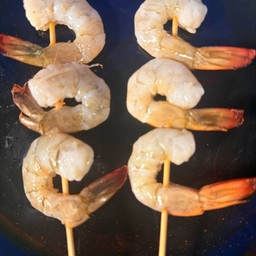 กุ้ง 3 ตัว