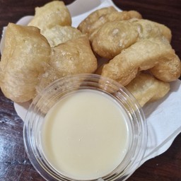 ปาท่องโก๋+นมข้น