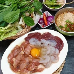 จิ้มจุ่มหมูล้วน