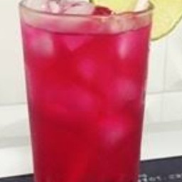 น้ําแดงโซดามะนาว