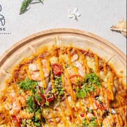 พิซซ่าหน้าพล่ากุ้ง