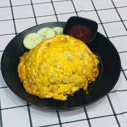 ข้าวไข่เจียวหมูสับ
