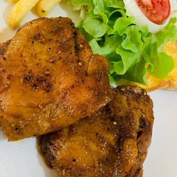 สเต็กไก่มะแขว่น