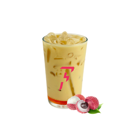 Lychee Jasmine Milk Tea I ชานมมะลิลิ้นจี่ (Ice R)