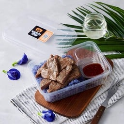 เนื้อย่าง - ข้าวเหนียว ชุด