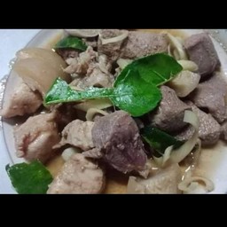 ลวกจิ้มเนื้อ