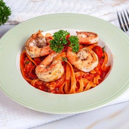 เฟตตูชินี่อาราเบียตต้ากุ้งEz