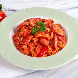 มักกะโรนีไส้กรอกEz