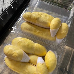 ทุเรียนหมอนทองเนื้อคัดเกรดพี่เมี่ยมแพ็คคู่2กล่องใหญ่