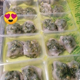 กุ้ยช่ายใส้ผักนึ่ง