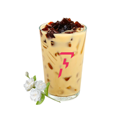 Jasmine Milk Tea Coffee Jelly | จัสมิน มิลล์ที  คอฟฟี่ เจลลี่ (Ice L)