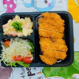 ข้าวหน้าปลาซาบะย่างK4 ตลาดหน้าบิ๊กซีคลอง4