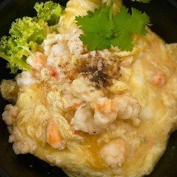 ข้าวไข่ข้นกุ้ง