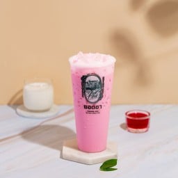 นมชมพูฮอกไกโด เย็น