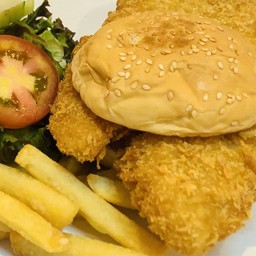 เบอเกอปลาทอด