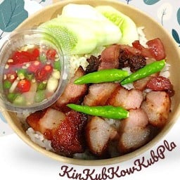 กินกับข้าวกับปลา(อาหารตามสั่ง/หมูแดดเดียว/ปลาแดดเดียว/แหนมเบค่อน)มีขนมกับเครื่องดื่มด้วยนะคะ