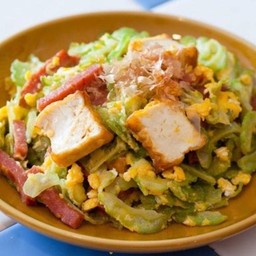 (405) ผัดมะระไทย Thai Goya Champuruu