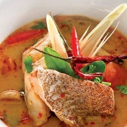 ต้มยำปลาเก๋าน้ำข้น