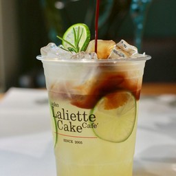 น้ำผึ้งเลมอน  Espresso โซดา