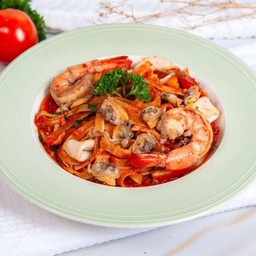 เฟตตูชินี่อาราเบียตต้าซีฟู๊ด Ez