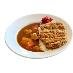 ข้าวหน้าแกงกะหรี่หมูทงคัทซึ