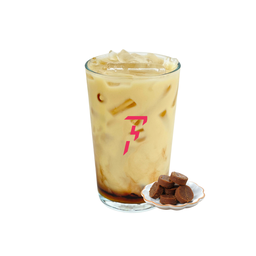 Jasmine Palm Sugar Milk Tea  | ชานมมะลิน้ำตาลโตนด (Ice L)