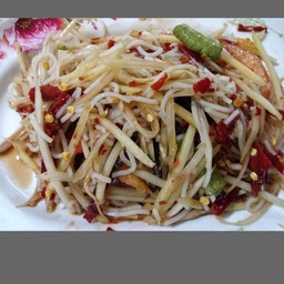 ตำซั่วปูปลาร้า