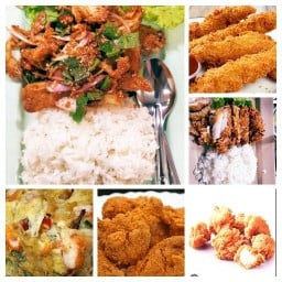 😋ร้านคุณสุ"ข้าวยำไก่แซ่บ"😋 ตลาดสี่มุมเมืองโซนขนมหวานอาหารแห้ง ซอย 4