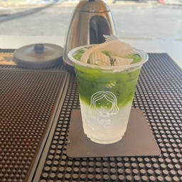 เพียวมัทฉะมะพร้าว/ไม่หวานไม่นม