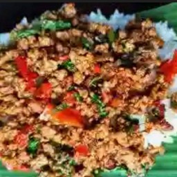ข้าวราดกระเพราหมู