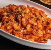 กุ้งฝอยทะเลคั่วพริกเกลือ