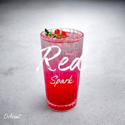 Red syrup soda l น้ำแดงโซดา