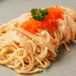 พาสต้า - ครีมซอสกุ้ง