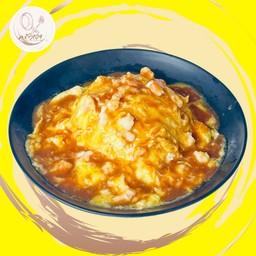 ข้าวไข่ข้นกุ้ง