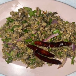 ก้อยหมูสุก