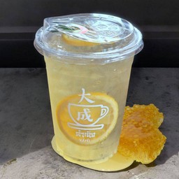 เลม่อนดองน้ำผึ้งโซดา