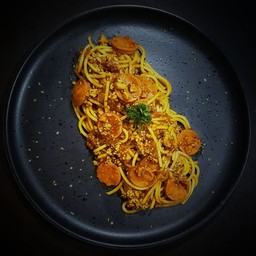 สปาเก็ตตี้ซอสมะเขือเทศ