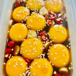 ไข่ดองซีอิ้วเกาหลี10ฟอง