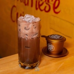 Ice Vietnamese Chocolate milk : Cacao sữa đá