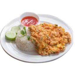 ข้าวไข่เจียว หมูสับ