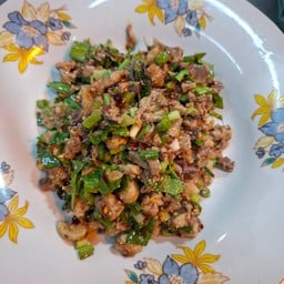 ร้านลาบเป็ด น้ำตกหมูย่าง ต้มเล้ง ต้มซุปเปอร์ รสเด็ด พิกัด(บ้านเหล่าเรือทางออก อ.วาปีปทุม หน้า ร.ร.พานิชเก่า ตรงข้ามทางเข้าหมู่บ้านโครงการประเสริฐผล)