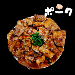 ข้าวหน้าเบคอนหมู (M) 200g