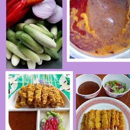 Pork satay somjai