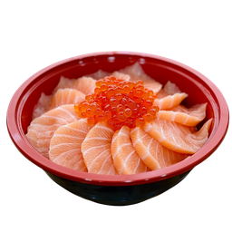 ข้าวหน้าแซลมอนอิคุระ